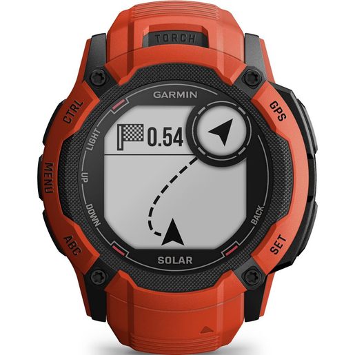 GARMIN INSTINCT 2X SOLAR FLAME RED