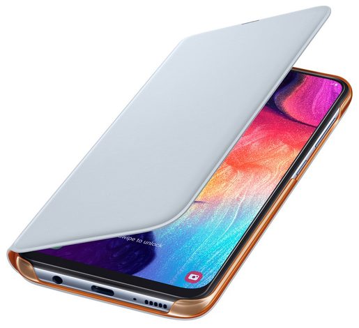 SAMSUNG FLIPOVÝ KRYT PRO GALAXY A50 WHITE