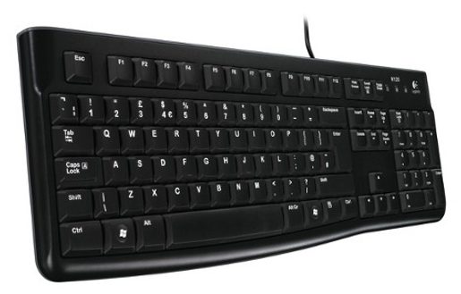 AKCE _ KLÁVESNICE LOGITECH KEYBOARD K120 FOR BUS, CZ