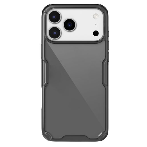 NILLKIN NATURE TPU PRO KRYT PRO APPLE IPHONE 17 PRO MAX TRANSPARENT BLACK