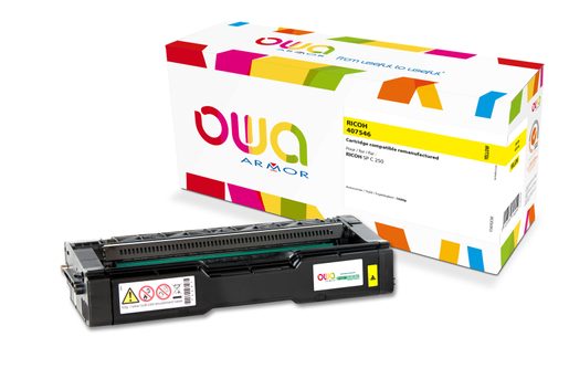 OWA ARMOR TONER PRO RICOH 407546, ŽLUTÁ/YELLOW