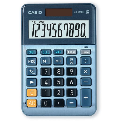 CASIO MS 100 EM - KALKULAČKA