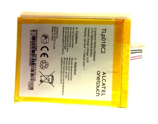 CAC1800011C2 ALCATEL BATERIE PRO OT6033 1800MAH LI-POL (BULK)