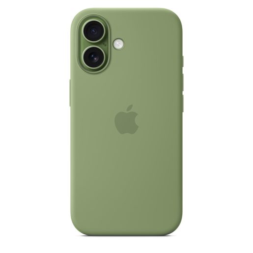 IPHONE 17 SILICONE CASE WITH MAGSAFE - LIGHT MOSS