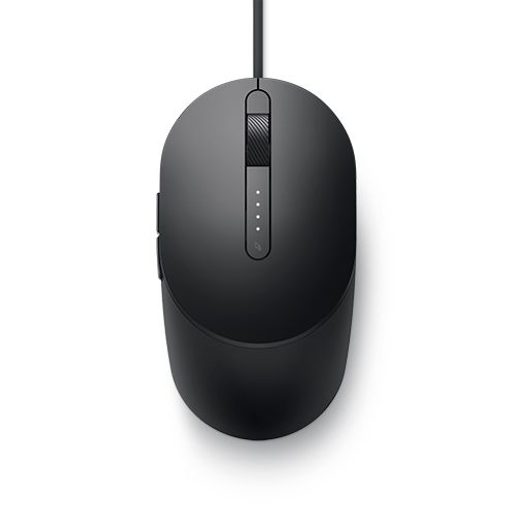 MYŠ DELL LASER WIRED MOUSE MS3220 UMOŽŇUJE VYSOCE PŘESNÉ OVLÁDÁNÍ POČÍTAČE.