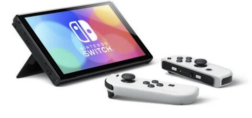 NINTENDO SWITCH OLED WHITE - HERNÍ KONZOLE