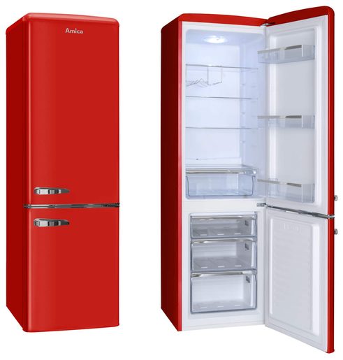 AMICA KGCR 387100 R - KOMBINOVANÁ CHLADNIČKA
