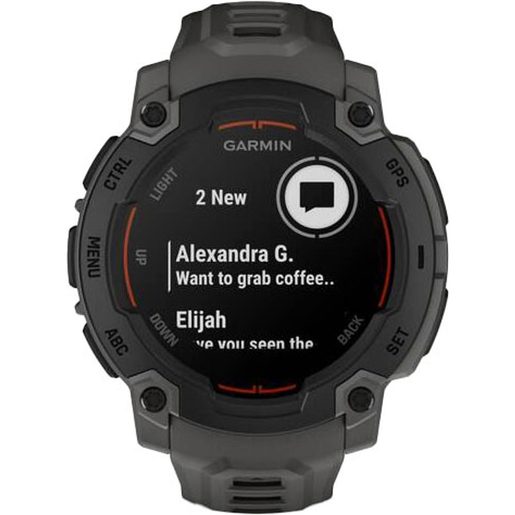 GARMIN INSTINCT E 45MM BLACK/CHARCOAL BAND