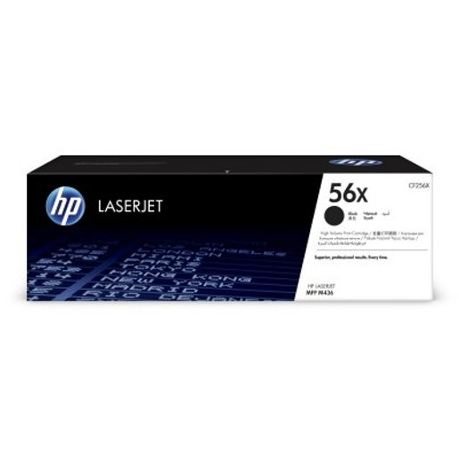 HP 56X HIGH YIELD BLACK ORIGINAL LJ TONER,CF256X