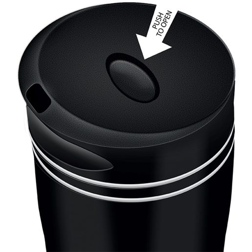 TERMOHRNEK 360ML ČERNÁ-BÍLÁ    MANQ