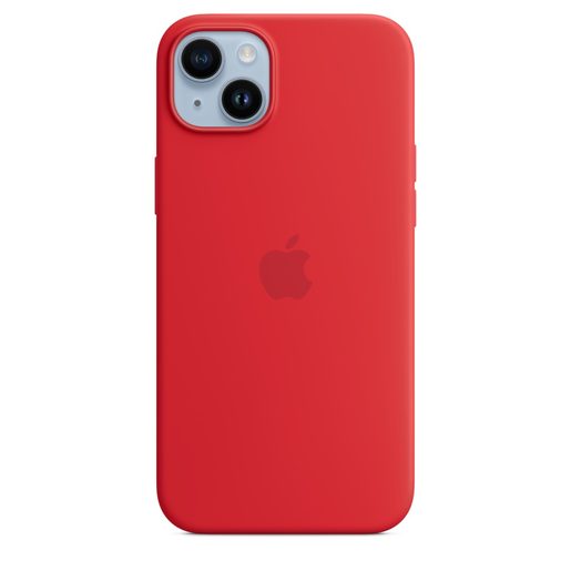 IPHONE 14+ SILICONE CASE WITH MS - (PRODUCT)RED