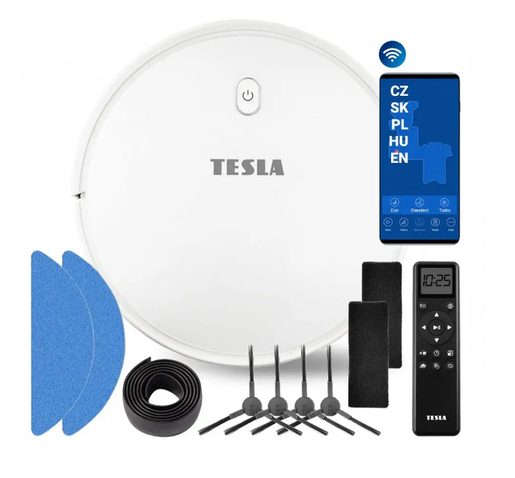 TESLA ROBOSTAR IQ300 WHITE - ROBOTICKÝ VYSAVAČ