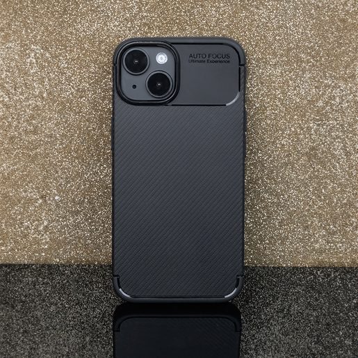 CU-BE CARBON BLACK TPU POUZDRO IPHONE 15 PRO MAX 6,7"