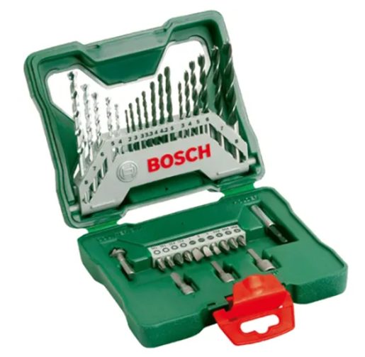 BOSCH SADA X-LINE 2 607 019 325 (33 DÍLŮ, VRTÁKY A BITY)