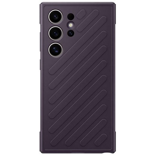 SAMSUNG TVRZENÝ ZADNÍ KRYT S24 ULTRA DARK VIOLET