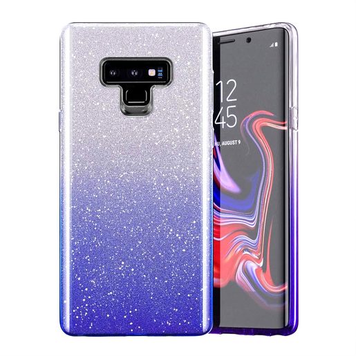 TPU BLING SAMSUNG A515 GALAXY A51 BLUE