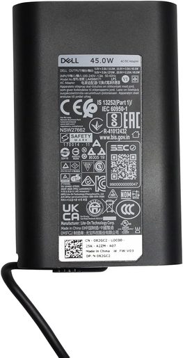 DELL AC ADAPTÉR 45W USB-C (DELL LATITUDE 7370 A DELL XPS 9370)