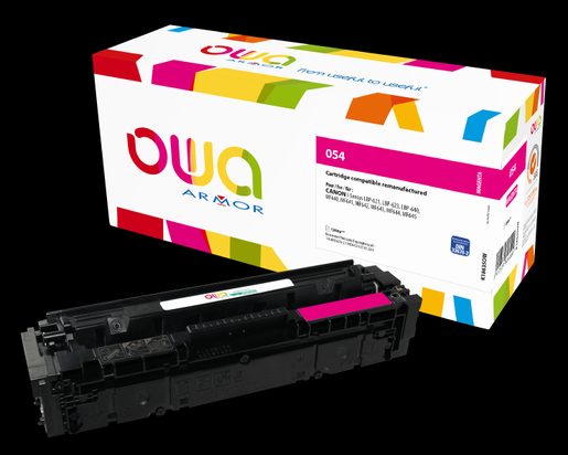 OWA ARMOR TONER PRO CANON CRG-054 M, ČERVENÁ/MAG.