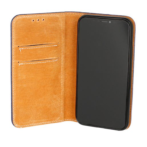 KOŽENÉ POUZDRO PRO SAMSUNG GALAXY A20E (A202) NAVY