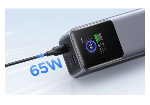 POWERBANKA UGREEN NEXODE PB722 25000 MAH 200W USB-A / 2X USB-C ŠEDÁ