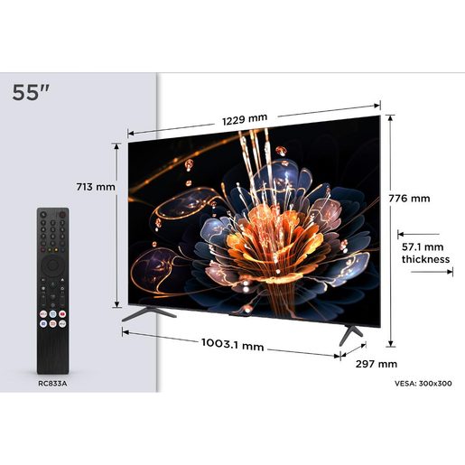 55C69KS MINI LED QLED TV TCL