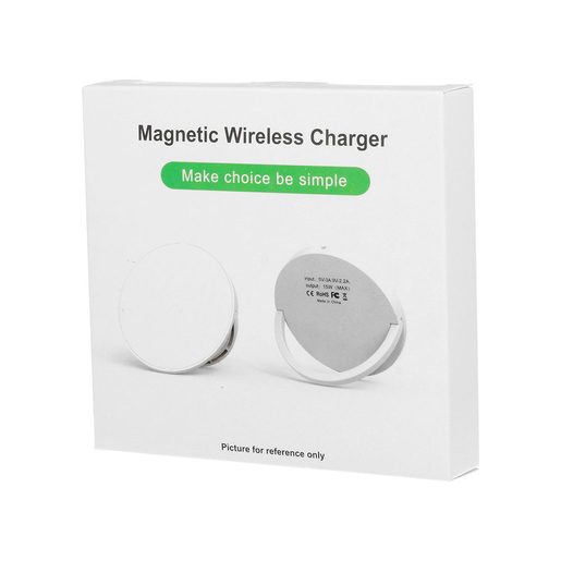 QI FAST CHARGE  C03  15W WHITE (MIN.2A) - MAGNETICKÁ BEZDRÁTOVÁ NABÍJEČKA
