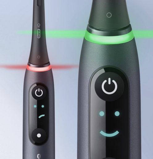 ORAL-B IO SERIES 8 DUO BLACK/WHITE - ELEKTRICKÝ ZUBNÍ KARTÁČEK (2KS)