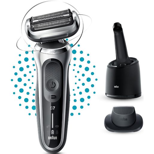 BRAUN SERIES 7 71-S7200CC WET & DRY SILVER