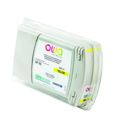 ARMOR INK-JET PRO HP DESIGN JET 4000 YELLOW, 400ML, KOM.S C5065A