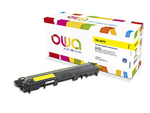 OWA ARMOR TONER PRO BROTHER TN-247Y, ŽLUTÁ/YELLOW