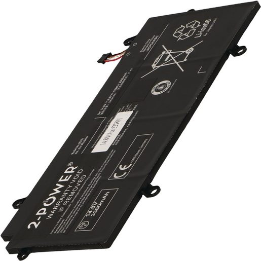 2-POWER BATERIE 14,8V 3380MAH PRO TOSHIBA PORTEGE Z30-A, TOSHIBA PORTEGE Z30-C