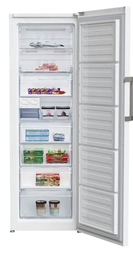 BEKO RFNE312E43WN - ŠUPLÍKOVÝ MRAZÁK