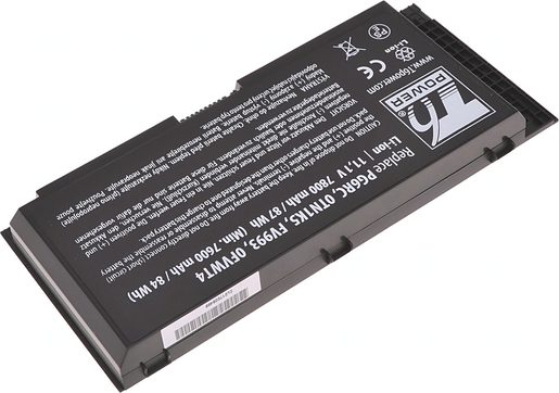BATERIE T6 POWER DELL PRECISION M4600, M4700, M6600, M6700, 9CELL, 7800MAH
