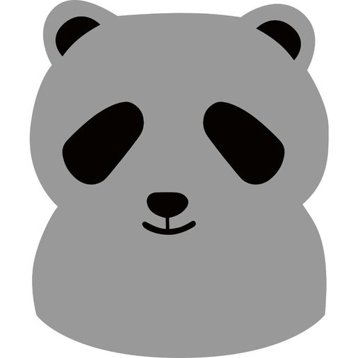 LT9126 SET 2 BEAR ČERN.230ML VASO LAMART