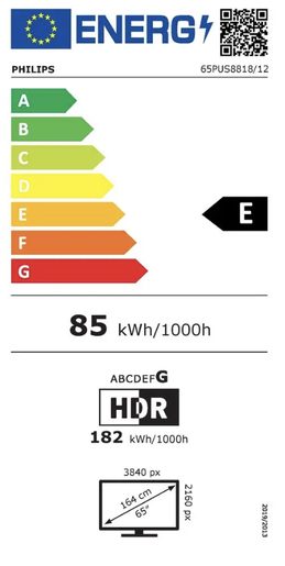 65" PHILIPS 65PUS8818 - TELEVIZE