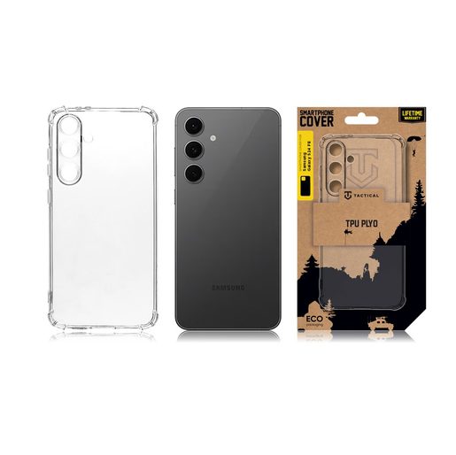 TACTICAL TPU PLYO KRYT PRO SAMSUNG GALAXY S24 FE TRANSPARENT
