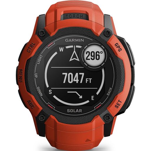 GARMIN INSTINCT 2X SOLAR FLAME RED
