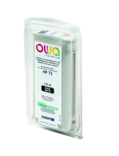 ARMOR INK-JET PRO HP DJ T1100 ČERNÝ MAT, 130ML, KOM.S C9403A