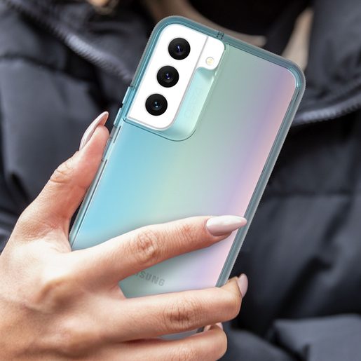 GEAR4 MILAN KRYT SAMSUNG S22 TRANSPARENTNÍ TYRKYS