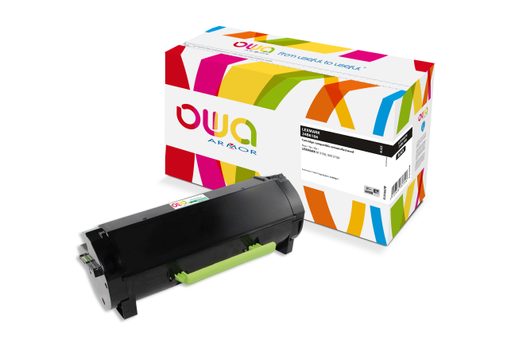 OWA ARMOR TONER PRO LEXMARK 24B6186, ČERNÁ/BLACK