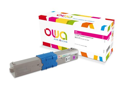 OWA ARMOR TONER PRO OKI 44973510, ČERVENÁ/MAGENTA