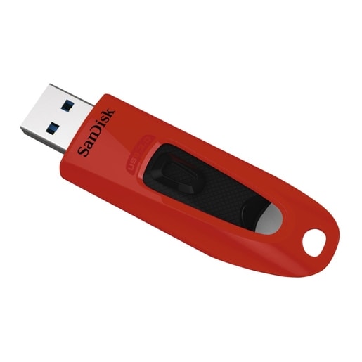 SANDISK ULTRA USB 32GB USB 3.0 ČERVENÁ