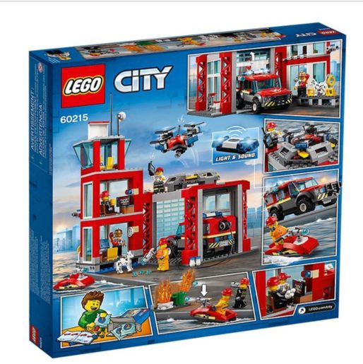 LEGO CITY 60215 HASIČSKÁ STANICE