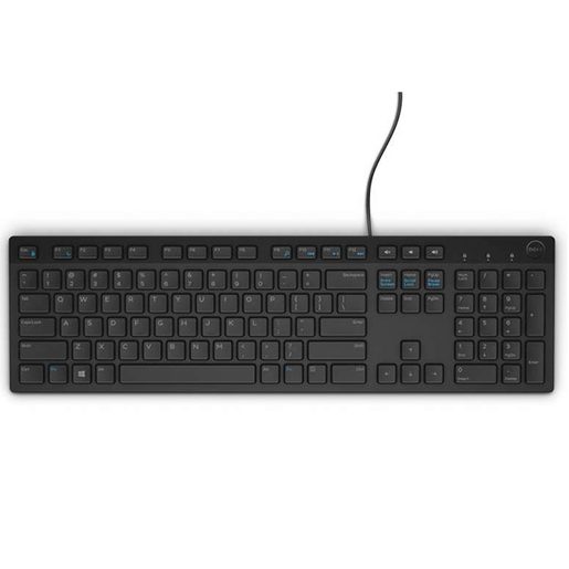 DELL KLÁVESNICE, MULTIMEDIÁLNÍ KB216, UKRAINIAN (QWERTZ) BLACK