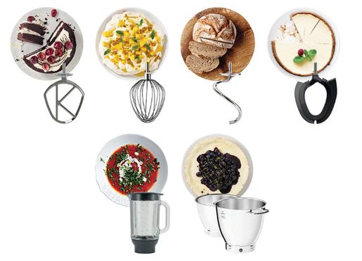 KENWOOD KWL90.124SI CHEF  TITANIUM PATISSIER - KUCHYŇSKÝ ROBOT