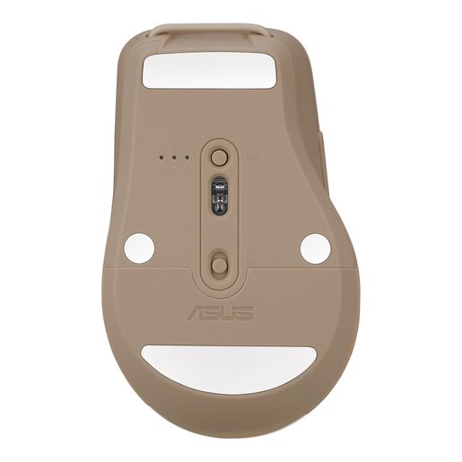 ASUS SMARTO MOUSE MD200 SILENT PLUS/KANCELÁŘSKÁ/OPTICKÁ/PRO PRAVÁKY/4 200 DPI/USB+BT/BÉŽOVÁ