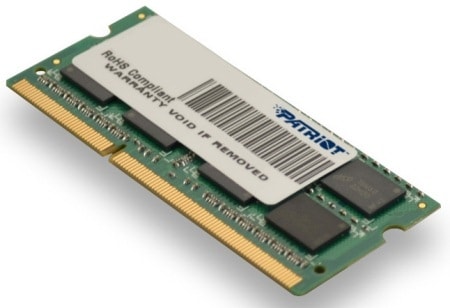 SO-DIMM 8GB DDR3-1600MHZ PATRIOT CL11