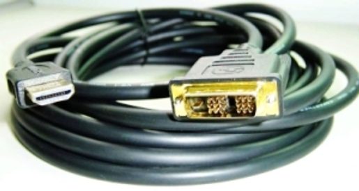 KABEL HDMI-DVI 3M,M/M STÍN.,ZLACENÉ KONTAKTY 1.3