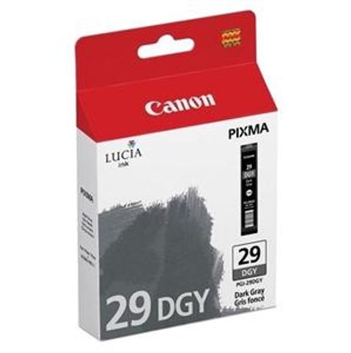 CANON PGI-29 DGY, TMAVĚ ŠEDÁ