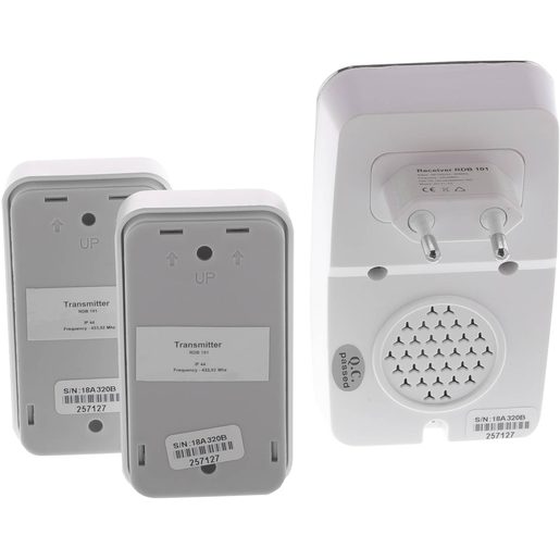 RDB 102 ZVONEK 230V +2X WL. TLAČ. RETLUX